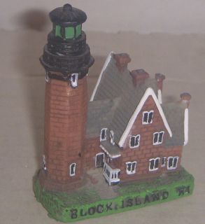 Block Island Mini Southeast Lighthouse Figurine