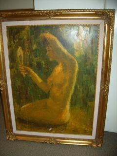 Ron Blumberg (1908 2002) Oil Paintings (Pair)   Oil on Hardboard