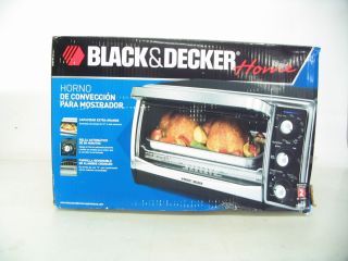 Black & Decker TO1640B 1500 Watt 6 Slice Convection Countertop Toaster 