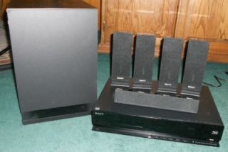 sony bdv e770w 3d blu ray home theater system surround sound speakers 