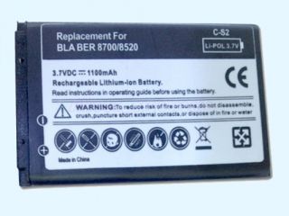 New Battery for Blackberry Curve 8300 8320 8310 C S2