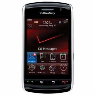Unlocked Verizon Blackberry Storm 9530 3G World Phone Black Used Fair 