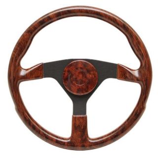 Standard 13 1 2 inch Cherrywood Boat Steering Wheel