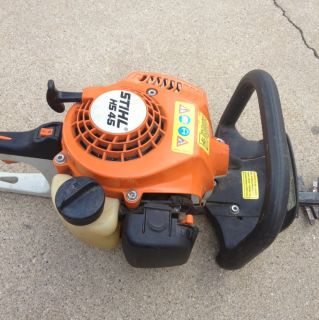  45 High Performance Gas Powered Hedger Hedge Trimmer 24 Blade