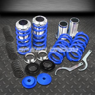   Front Rear coilover Coil lowering Spring Over Strut 02 08 Blue