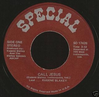 Eugene Blakey Yvonne Loomis I Believe in Jesus 45 RPM