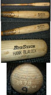 Hank Blalock Game Used Official Texas Rangers Baseball Bat