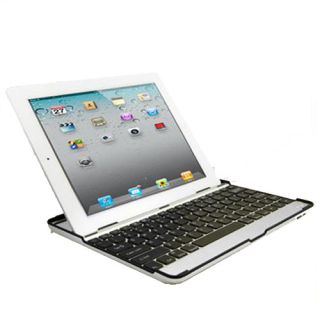 Aluminum Bluetooth Keyboard Case Stand iPad 2 3 Wireless The New iPad 