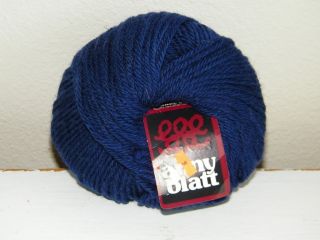 CLR 2816 Deep Blue Laines Anny Blatt Yarn 3712 Wool