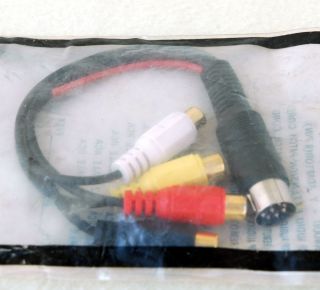 BLAUPUNKT CAR STEREO RADIO DIN TO RCA AMPLIFIER ADAPTERS NEW OLD 