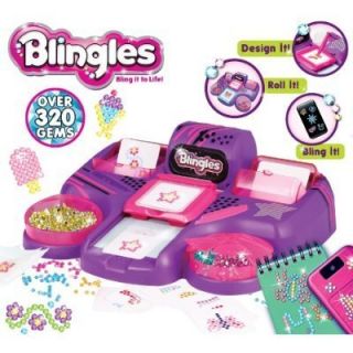 NEW Blingles Bling Studio Kids Craft Kit Personalize Design Sparkle 
