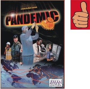Board Game Pandemic Base Main Game Created by Matt Leacock Z Man Games 