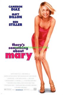 Theres Something About Mary Movie Poster 27x40 Original One Sheet 