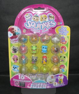 Blip Toys Squinkies Series 6 Bubble Pack 16 Squinkie Characters 16 
