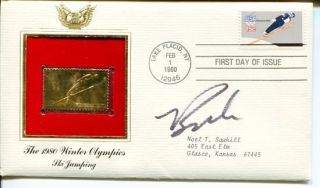 Bode Miller Olympic Gold Skier Signed Autograph FDC