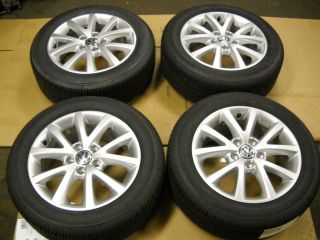 VW 16 Rims and Tires Jetta Rabbit Sedona Wheel Mag Alloy 05 12 New 
