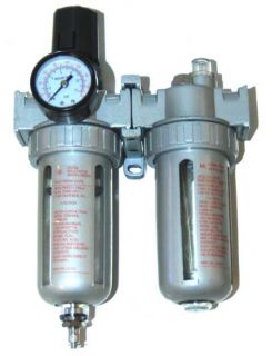 Air Compressor Moisture Trap Filter Pressure Regulator