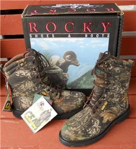 Rocky Shoes 10W Ranger Mossy Oak Camo Hiking Boots