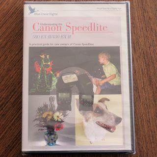 BLUE CRANE DIGITAL CANON SPEEDLITE 580 EX II/430 EX II DVD Guide