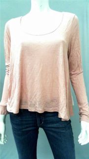 Blue Life Misses M Shirt Top Pink Lace Long Sleeve Blouse Designer 