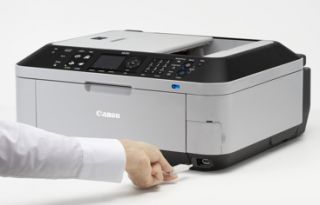 New Canon PIXMA MX350 Wireless All in One Printer w Ink