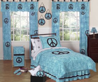   and black peace out collection 3pc full queen bedding set peace bu q 3