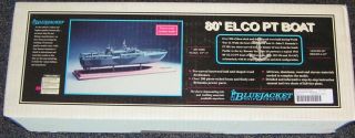 Bluejacket Ship Crafters 1/4 Scale 80 Elco PT Boat Kit # 1005