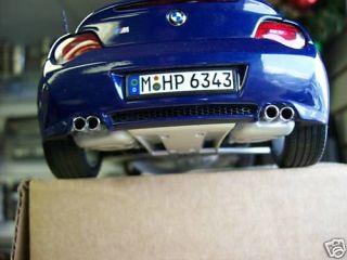 BMW Z4 M Coupe Blue 1 18 Scale Model Kyosho Collector