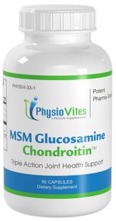    Glucosamine Chondroitin MSM Triple Action Joint Support 90 Capsules