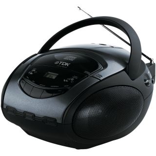 TDK CD Boombox Portable CD Player FM Am Radio TBC8211GP Brand New 