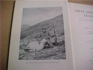 John P Holman Sheep and Bear Trails First Edition 1933