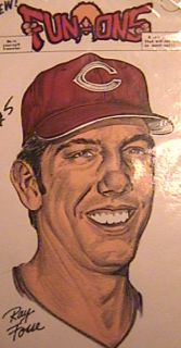 Ray Fosse, Large Iron On, Transfer, Cleveland Indians, American League 