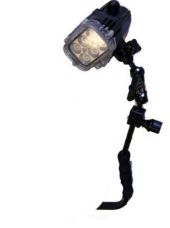 product overview bonica g8v15 led video light head with tray and arm