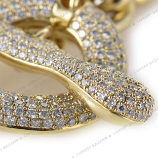 Robert Lee Morris 18K Yellow Gold Diamond Toggle Bracelet