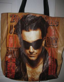 Rolling Stones Bono U2 Licensed Tote Bag Too Cool Issue 651 March 1993 