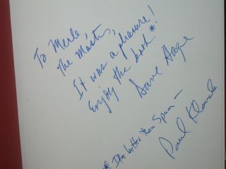 No Retreat No Surrender Dave Hage Paul Klauda Autographed Signed Book 