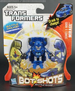   is for MIRAGE Transformers Bot Shots Battle Game MOSC Series 1 B005