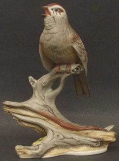 manufacturer boehm pattern porcelain bird figurines piece tree sparrow 