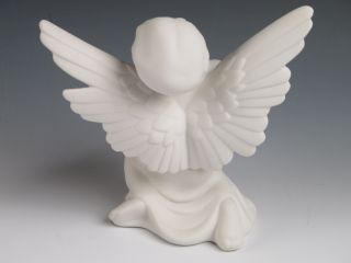 Vintage Boehm USA Parian White Bisque Angel Figurine