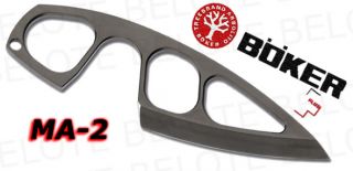 Boker Plus MA 2 Fixed Blade Knife w Sheath 02BO260 New