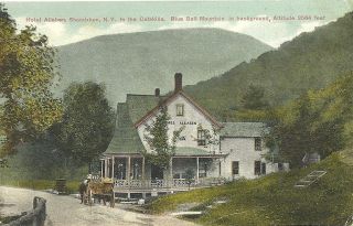 1908 Hotel Allaben Shandaken Catskill Mountains New York