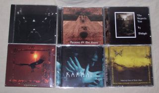   Dark Ambient Metal Neo Folk CDs Uruk Hai Karna Bosque Black VGC