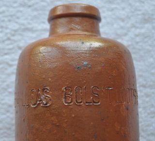 1920s Netherlands Bols Lucas 1 2 Litre Liquor Bottle