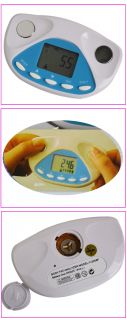 digital body fat analyzer meter tester health monitor a298 description