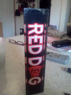 RED DOG 8BEER TAP HANDLE/3 SIDED/BRAND NEWNEW OLD STOCK