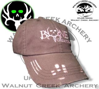 Bone Collector Ladies Logo Brown and Pink Hat Perfect