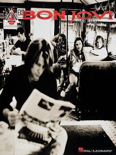 Bon Jovi Cross Road Greatest Hits Guitar Tab Book