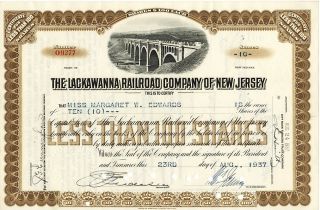 Lackawanna Railroad New Jersey Martins Creek Viaduct