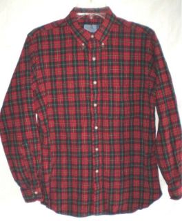 Vintage PENDLETON Authentic Boyd Tartan Plaid Wool Shirt Large
