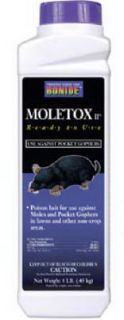 Bonide 698 1 lb Moletox II Mole and Gopher Bait Killer